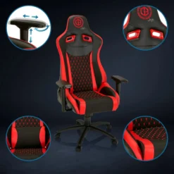 GAMEBREAKER SX 04 - Gamingstuhl Schwarz/Rot