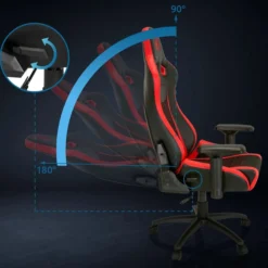 GAMEBREAKER SX 04 - Gamingstuhl Schwarz/Rot