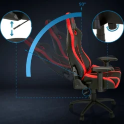 GAMEBREAKER SX 04 - Gamingstuhl Schwarz/Rot