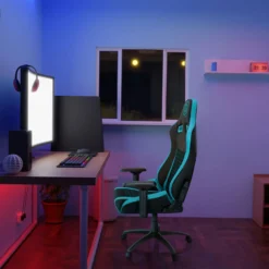 GAMEBREAKER SX 04 - Gamingstuhl Schwarz/Türkis