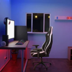 GAMEBREAKER SX 04 - Gamingstuhl Schwarz/Weiß