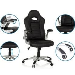 GAME SPORT - Gamingstuhl Schwarz