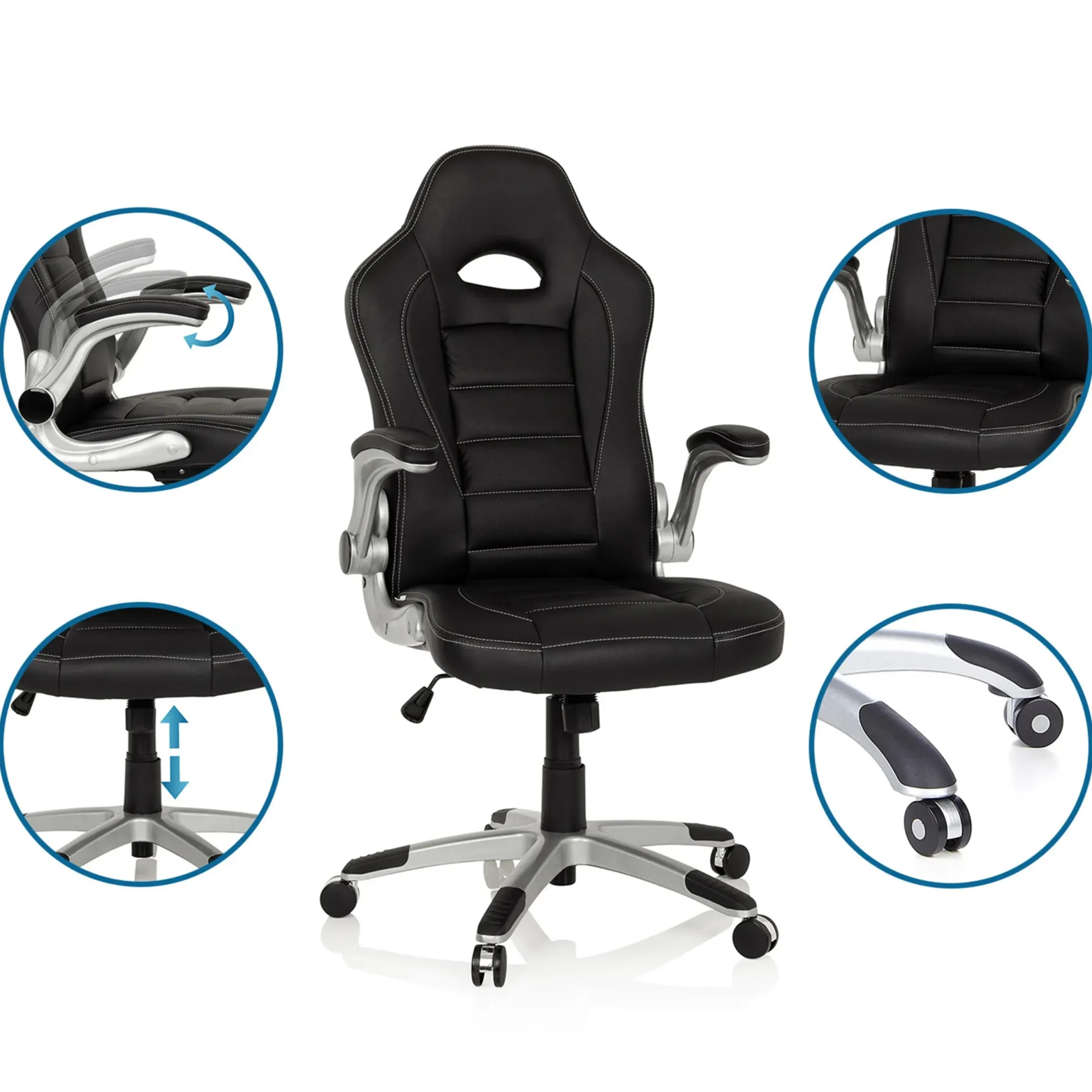 GAME SPORT - Gamingstuhl Schwarz