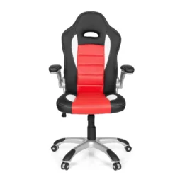 GAME SPORT - Gamingstuhl Weiß/Schwarz/Rot