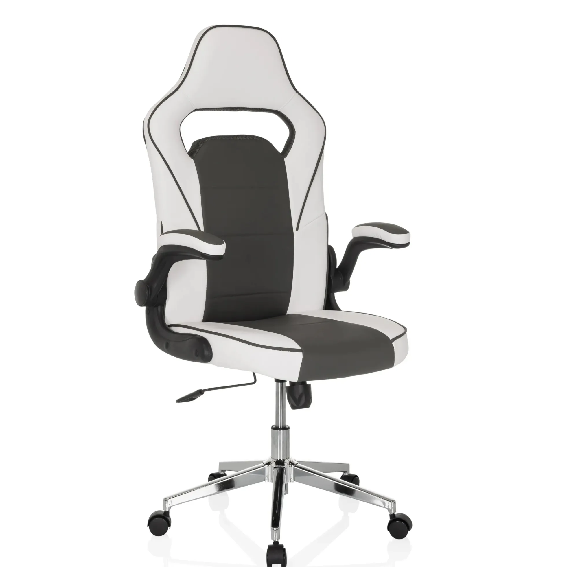 GAME SPORT PRO - Gamingstuhl Weiß/Dunkelgrau