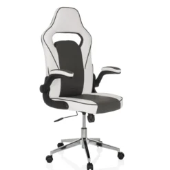 GAME SPORT PRO - Gamingstuhl Weiß/Dunkelgrau