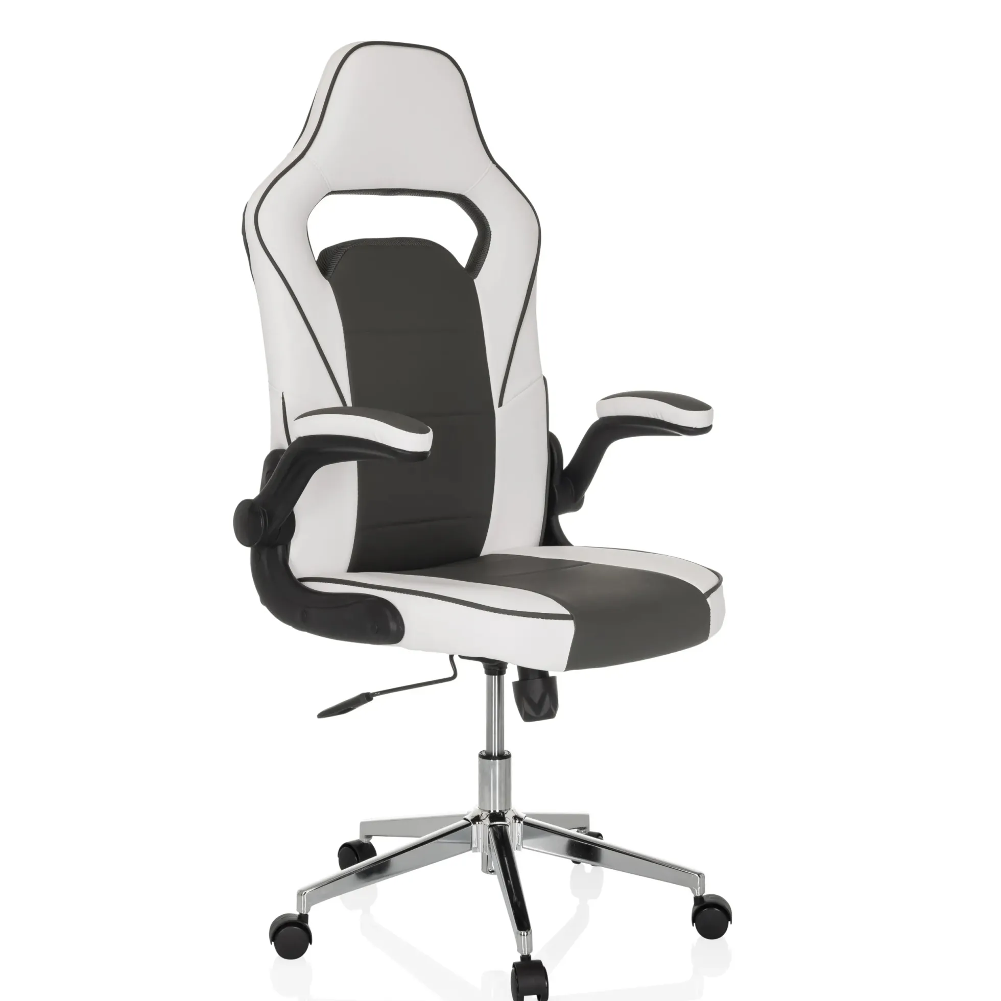 GAME SPORT PRO - Gamingstuhl Weiß/Dunkelgrau