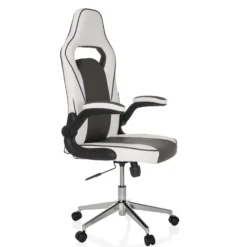 GAME SPORT PRO - Gamingstuhl Weiß/Dunkelgrau
