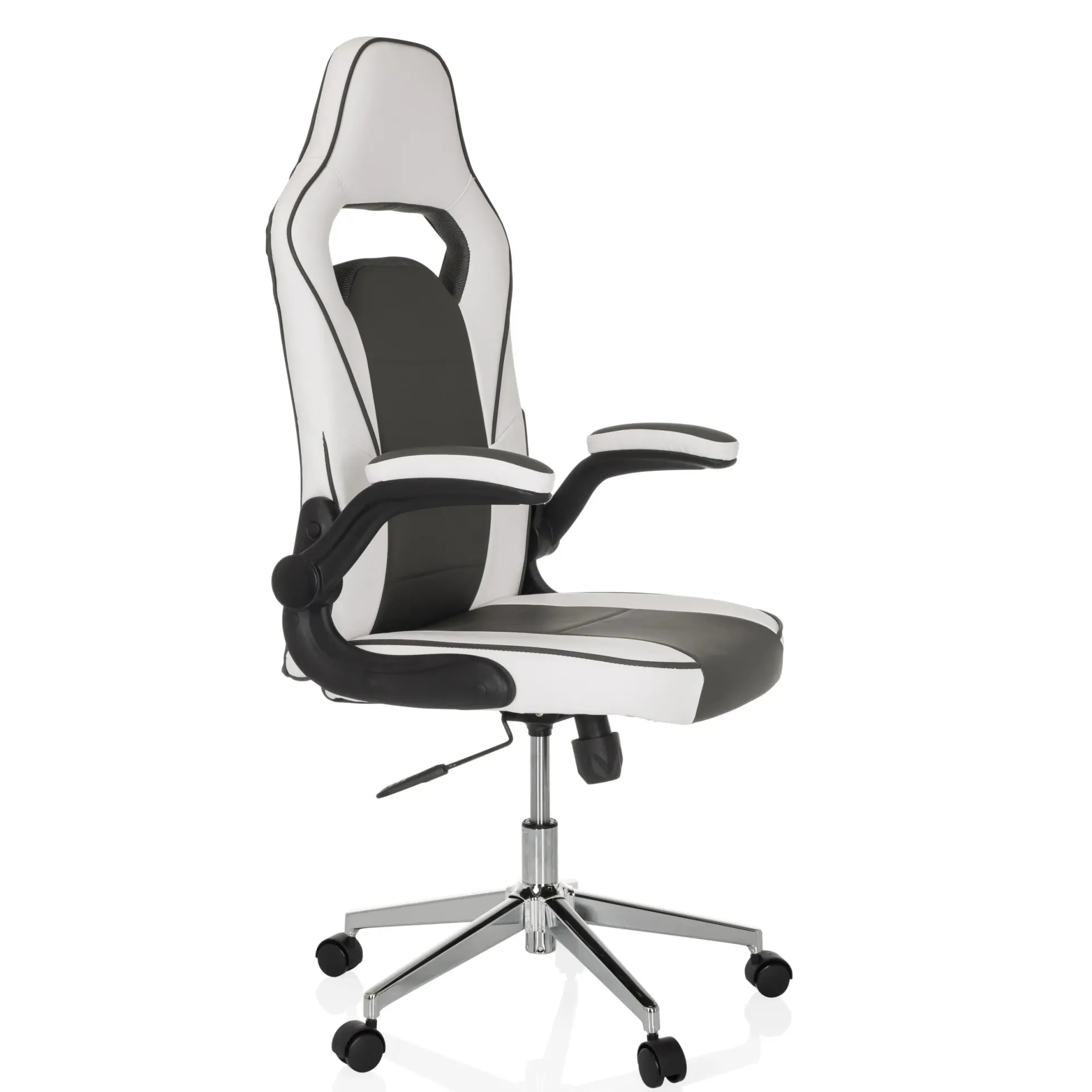 GAME SPORT PRO - Gamingstuhl Weiß/Dunkelgrau