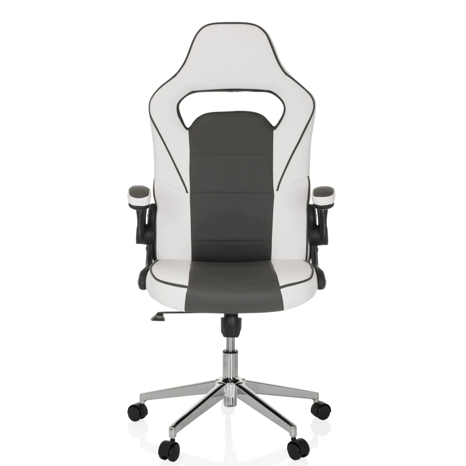 GAME SPORT PRO - Gamingstuhl Weiß/Dunkelgrau