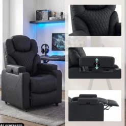 Game Sport RX - Loungesessel Schwarz