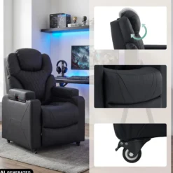 Game Sport RX - Loungesessel Schwarz