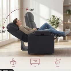 Game Sport RX - Loungesessel Schwarz