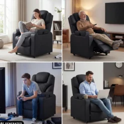 Game Sport RX - Loungesessel Schwarz