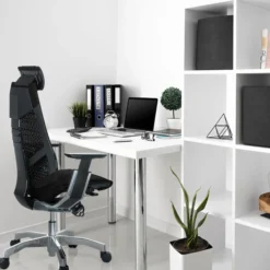 GENIDIA PRO - High End Bürostuhl Schwarz