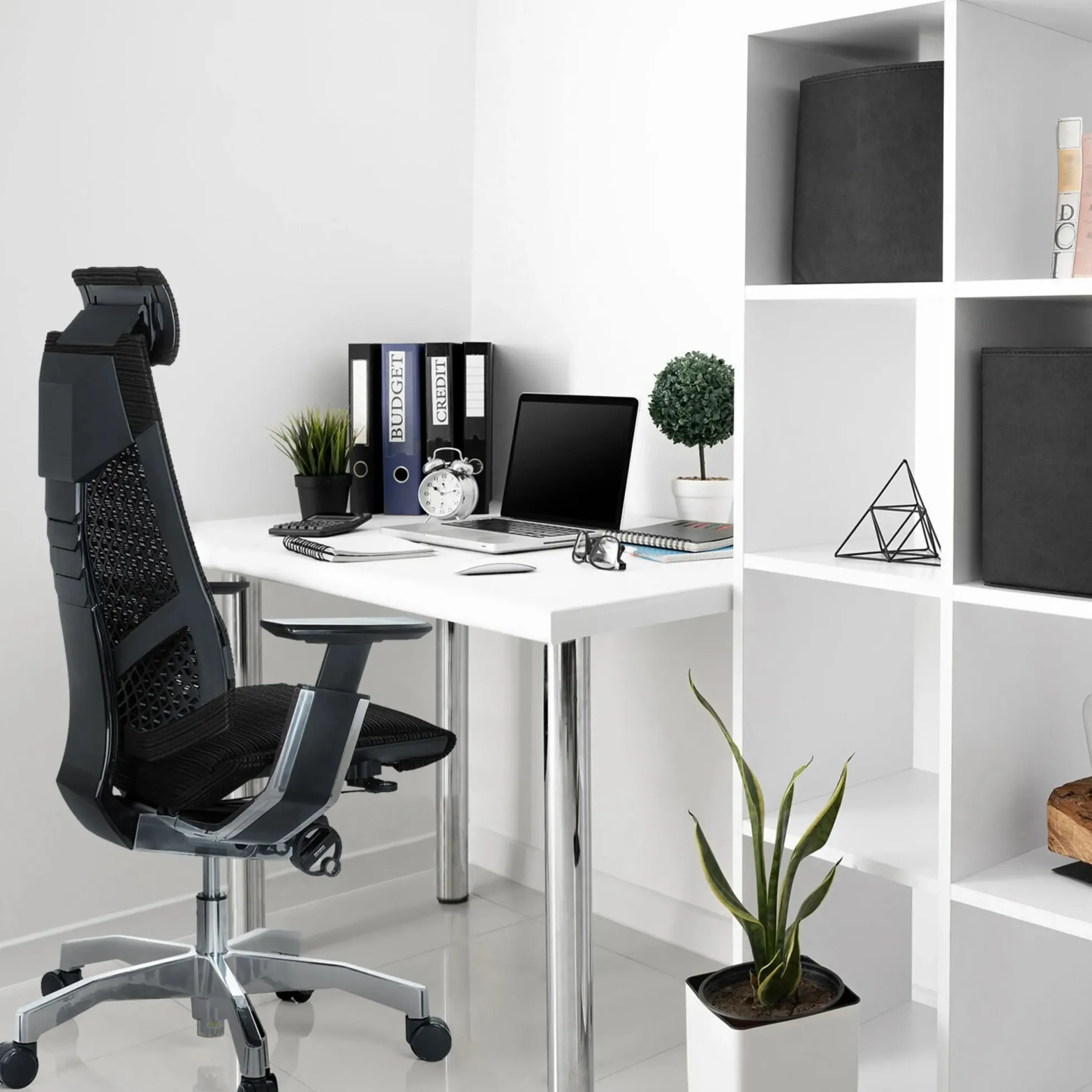 GENIDIA PRO - High End Bürostuhl Schwarz