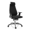 GENIDIA PRO | Stoff - High End Bürostuhl Schwarz