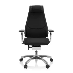 GENIDIA PRO | Stoff - High End Bürostuhl Schwarz