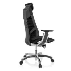 GENIDIA PRO | Stoff - High End Bürostuhl Schwarz