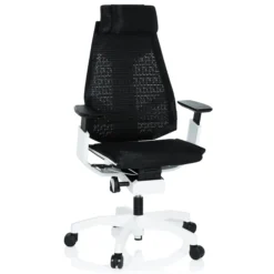 GENIDIA PRO WHITE - High End Bürostuhl Schwarz