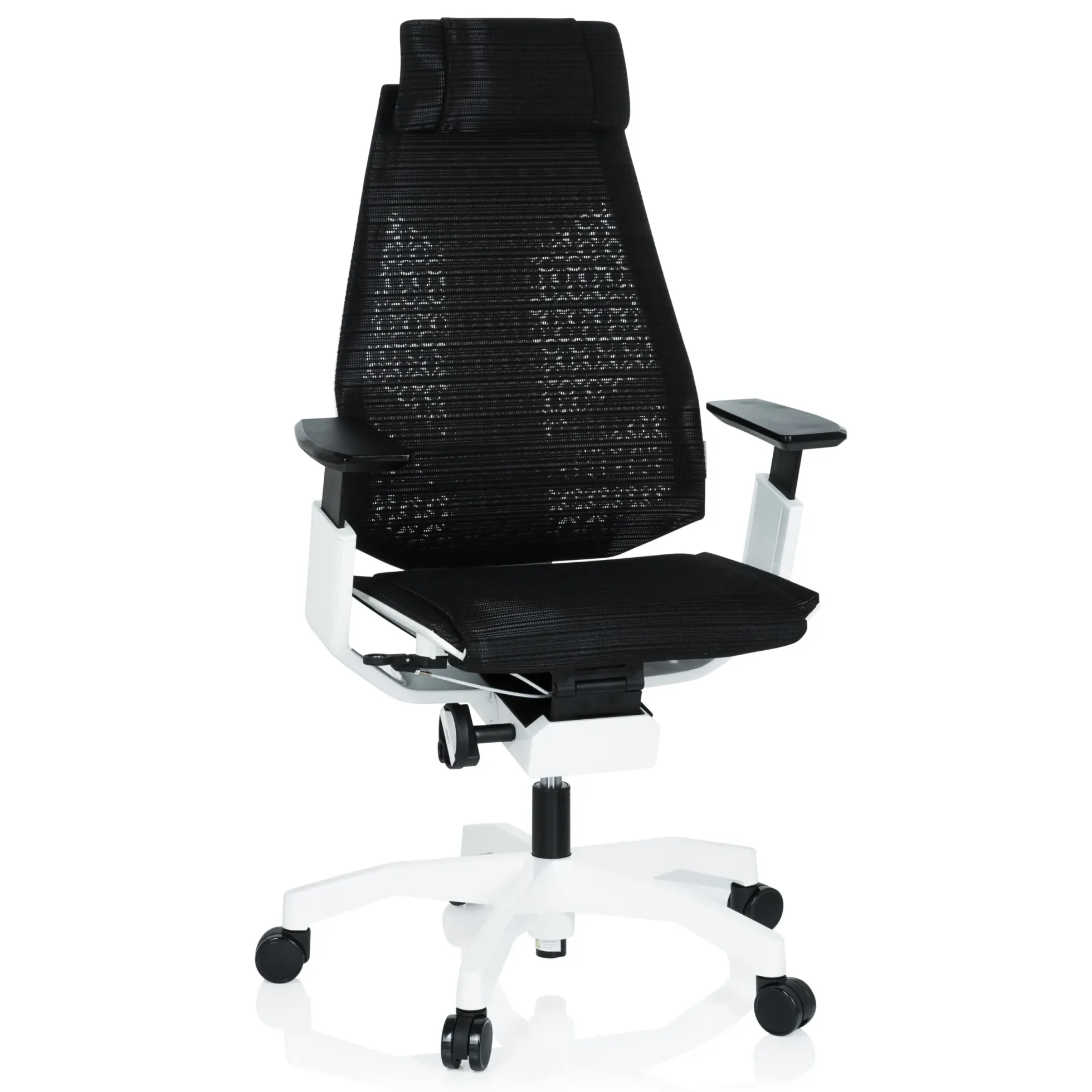 GENIDIA PRO WHITE - High End Bürostuhl Schwarz