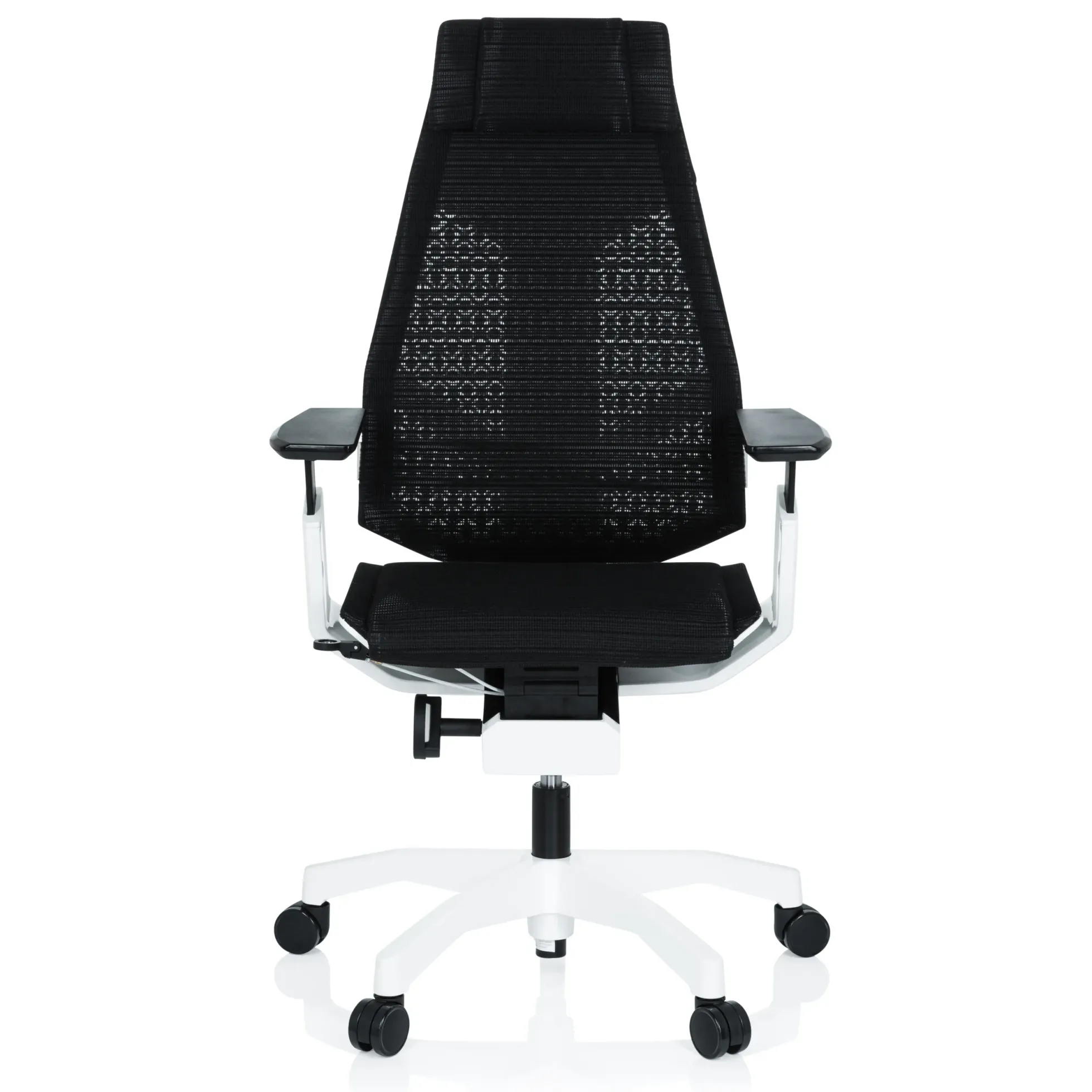 GENIDIA PRO WHITE - High End Bürostuhl Schwarz