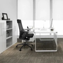 GENIDIA SMART BLACK | Netz - Profi Bürostuhl Schwarz