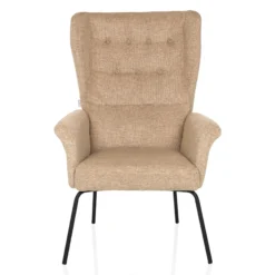HAVENIO - Polstersessel Beige