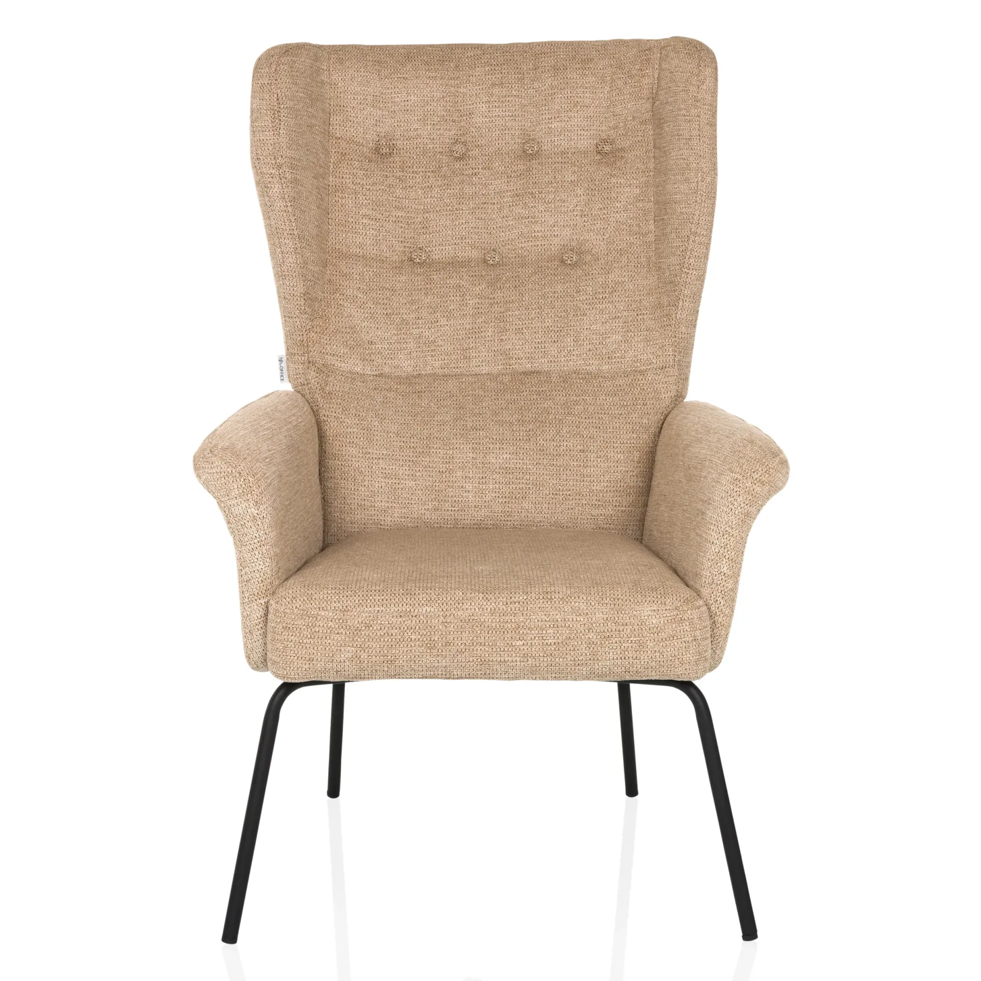 HAVENIO - Polstersessel Beige