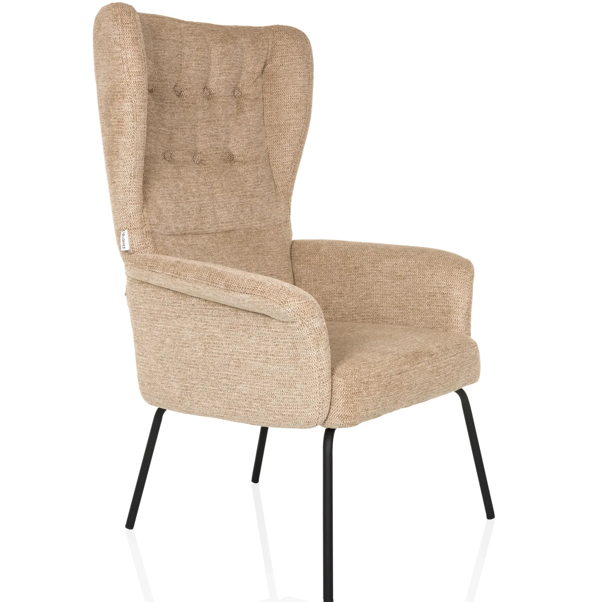 HAVENIO - Polstersessel Beige