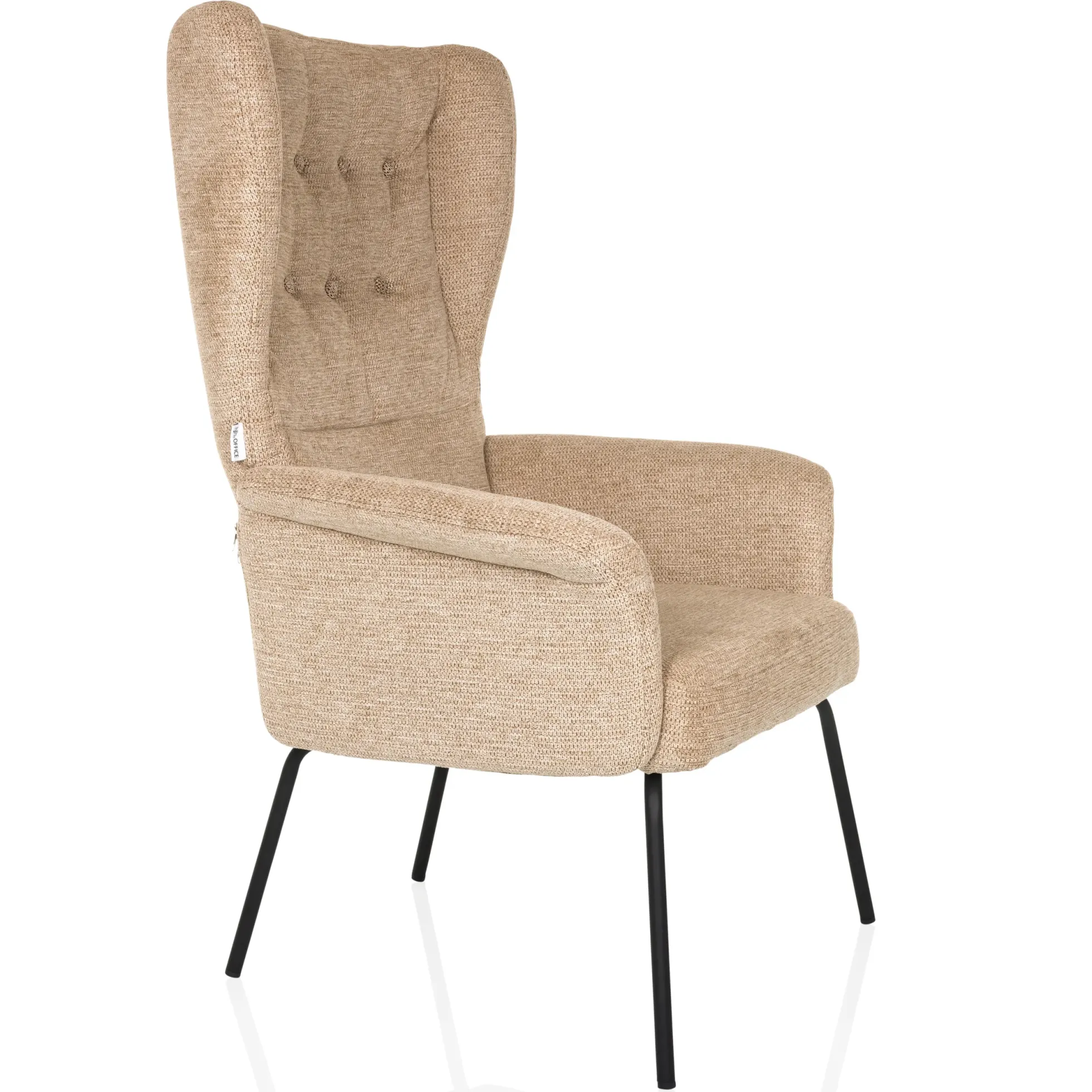 HAVENIO - Polstersessel Beige