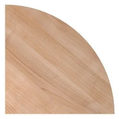 HE90 / HE91 Eckwinkel rund 80x80 Nussbaum