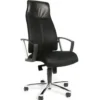 HIGH SIT UP - Profi Chefsessel Schwarz