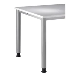 HILO 2E S | Schreibtisch 200 x 100 höhenverstellbar Ahorn
