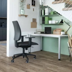 HILO 612 S | Schreibtisch 120 x 67 höhenverstellbar Weiß/Silber
