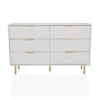 HJELLE - Sideboard Weiß