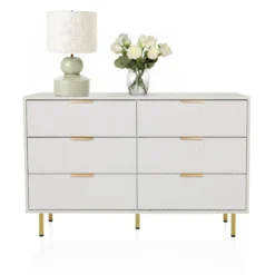 HJELLE - Sideboard Weiß