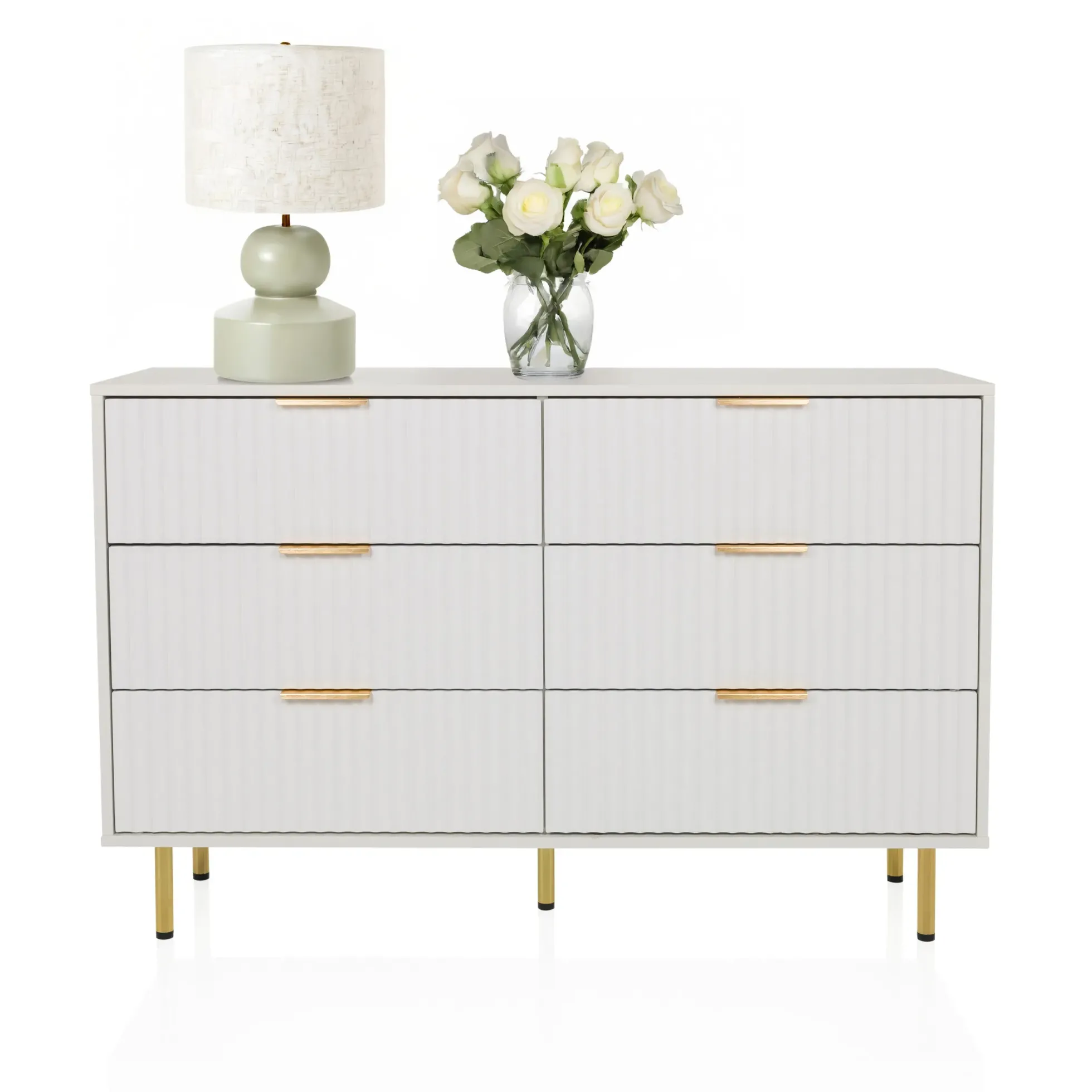 HJELLE - Sideboard Weiß