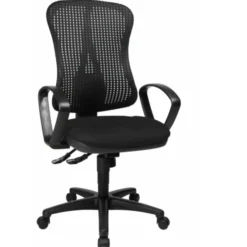 HJH SOLUTION PRO AL.B2 - Profi Bürostuhl Schwarz