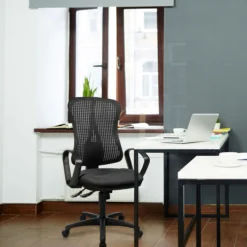 HJH SOLUTION PRO AL.B2 - Profi Bürostuhl Anthrazit