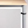HR S | Sichtblende zu HILO - Zubehör 80 cm Silber
