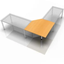 HT12 Trapezplatte 120x120 Buche