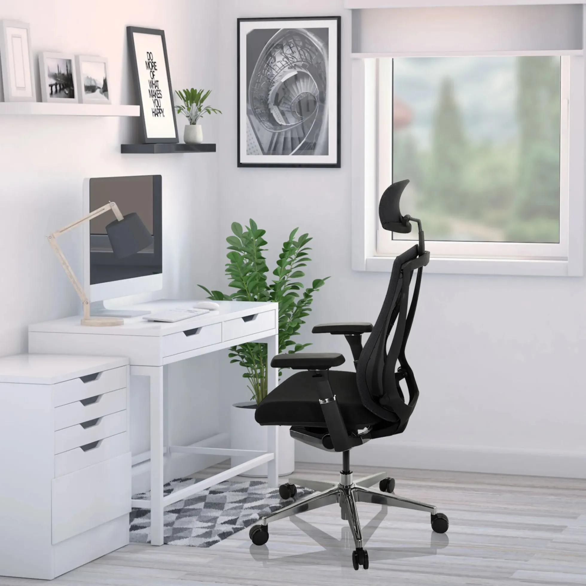 INSPERO - High End Bürostuhl Schwarz