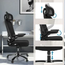 INSTRUCTOR SW I PRO | Stoff/Netz - XXL Drehstuhl Schwarz