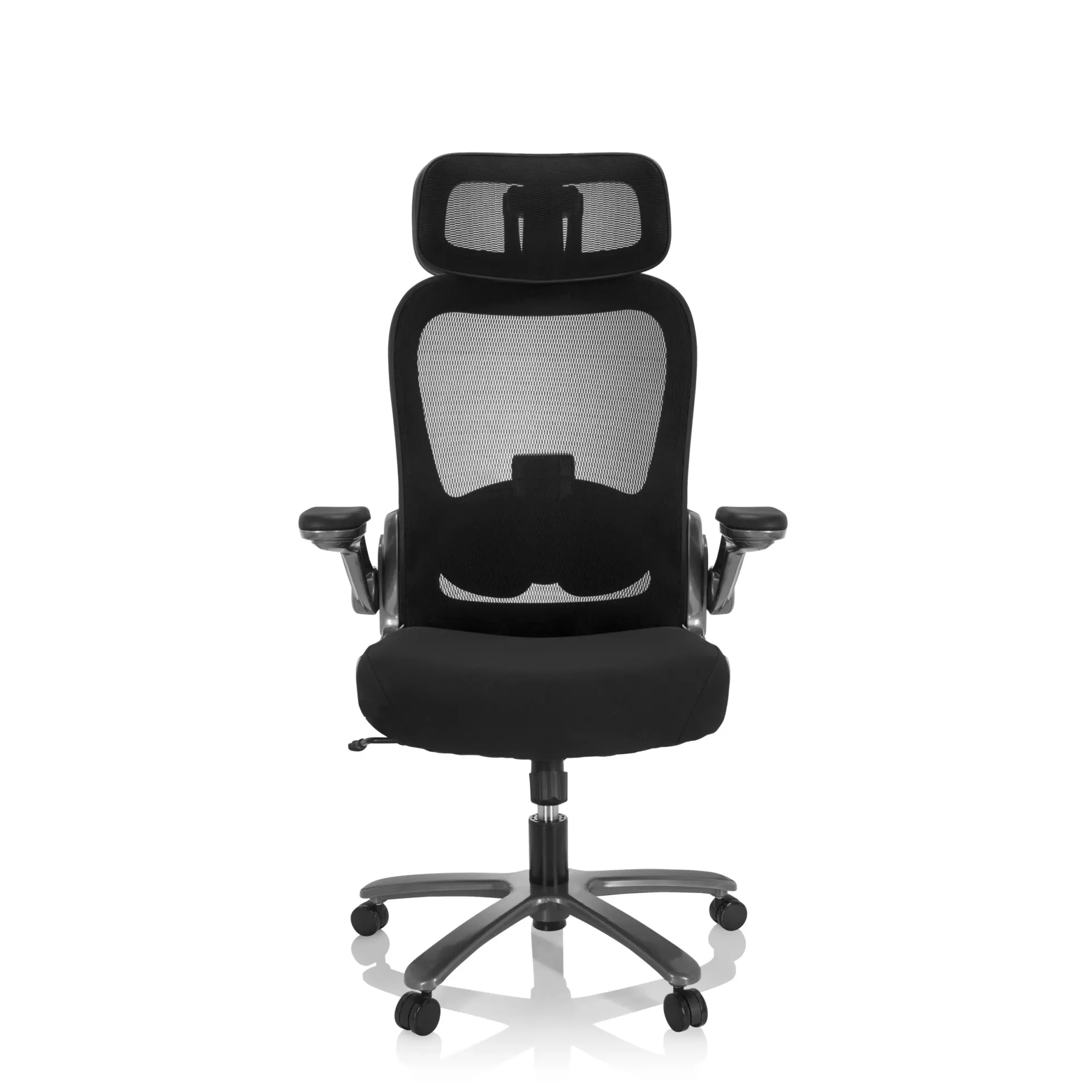 INSTRUCTOR T I PRO | Stoff/Netz - XXL Drehstuhl Schwarz