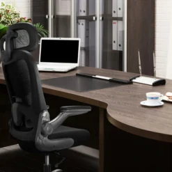 INSTRUCTOR T I PRO | Stoff/Netz - XXL Drehstuhl Schwarz
