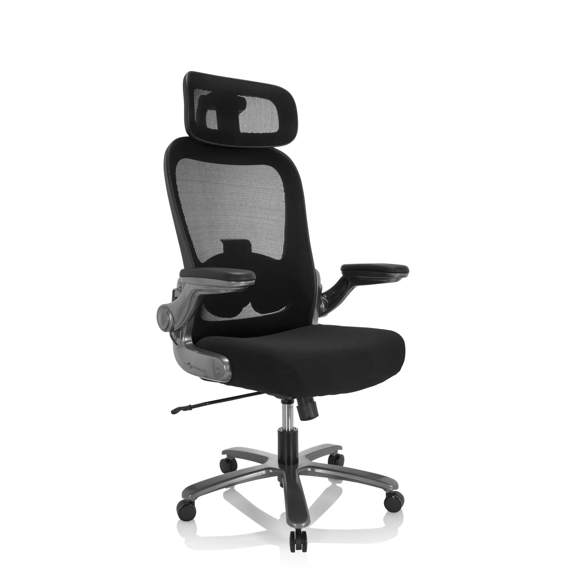 INSTRUCTOR T I PRO | Stoff/Netz - XXL Drehstuhl Schwarz
