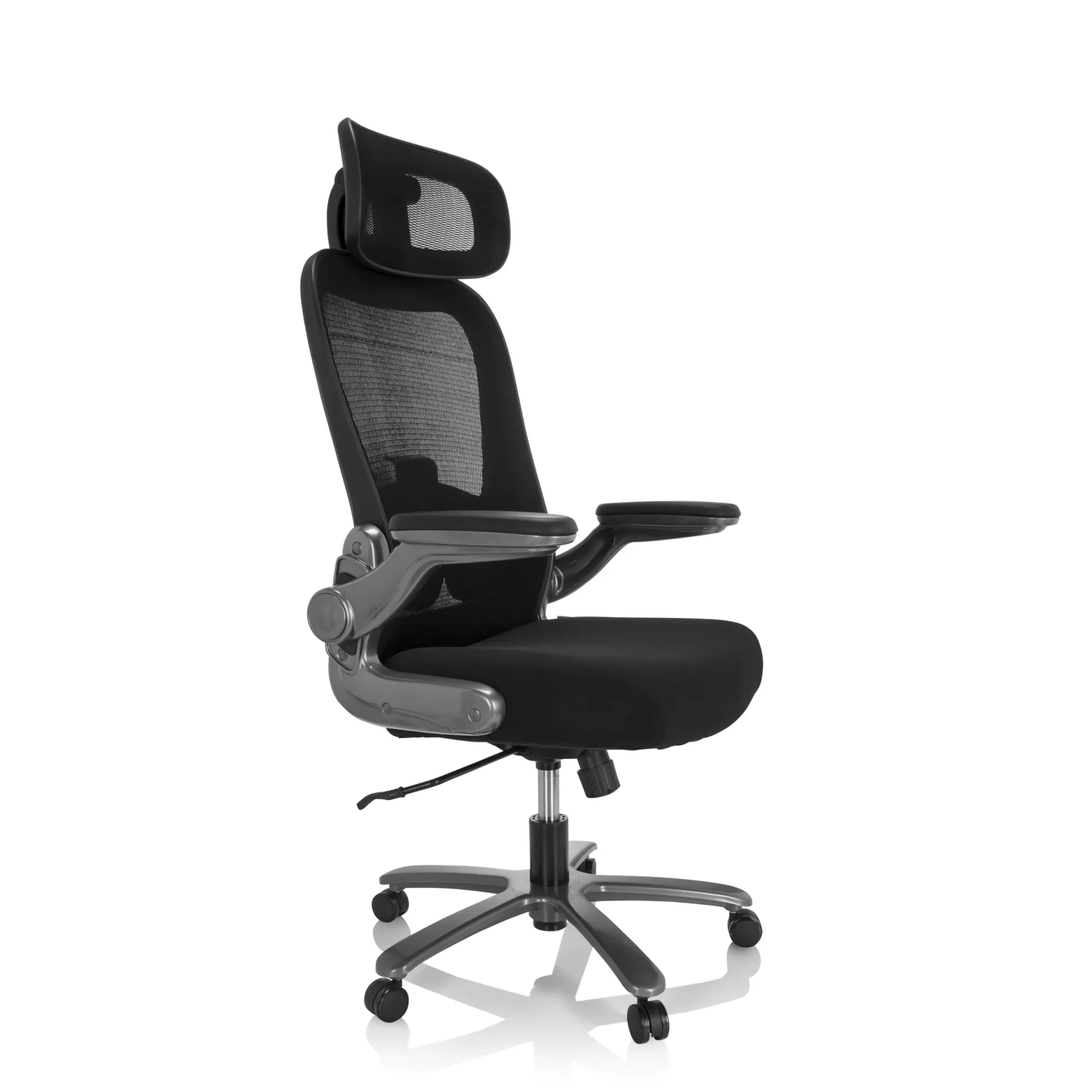 INSTRUCTOR T I PRO | Stoff/Netz - XXL Drehstuhl Schwarz