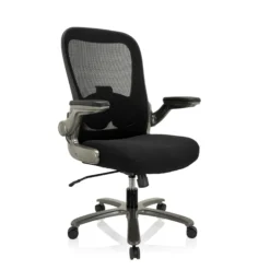 INSTRUCTOR T I | Stoff/Netz - XXL Drehstuhl Schwarz