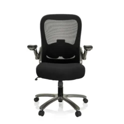INSTRUCTOR T I | Stoff/Netz - XXL Drehstuhl Schwarz